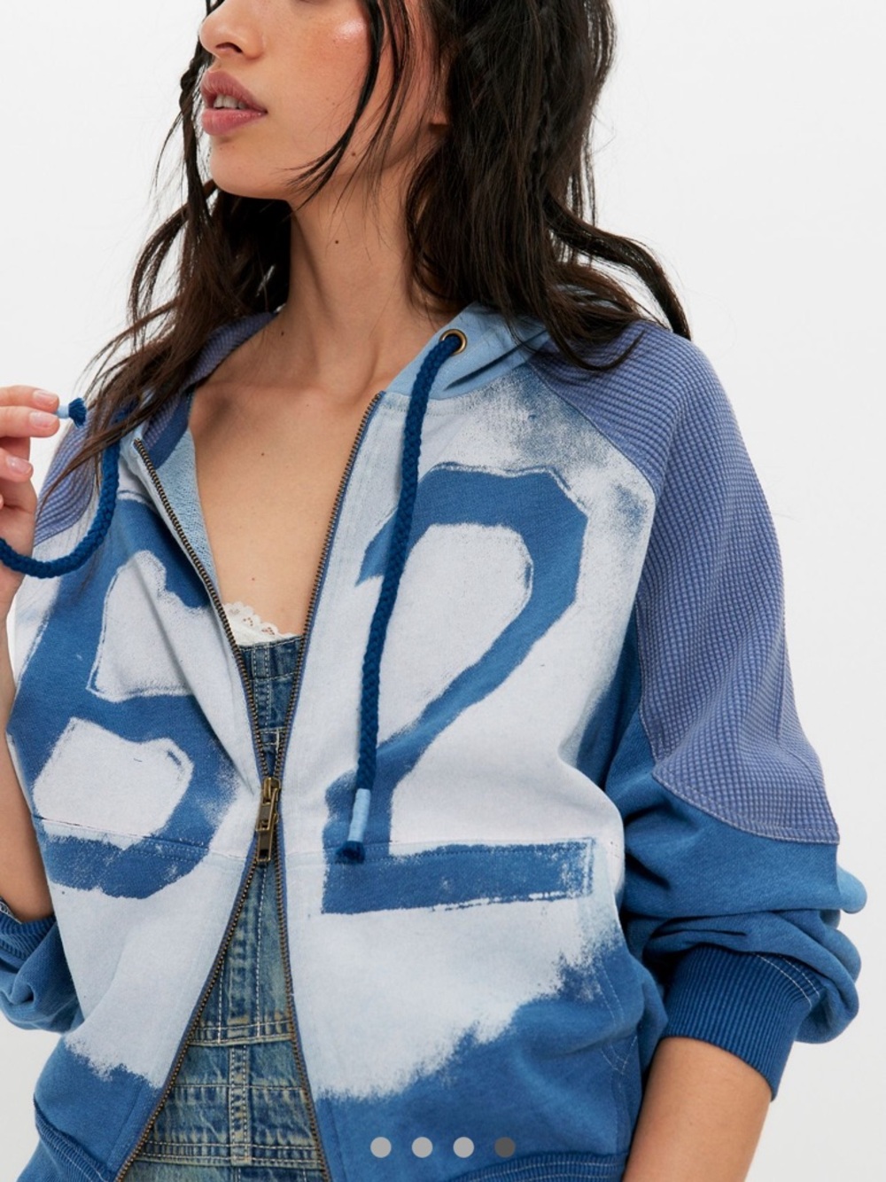 Free People Wild Blues Hoodie - Picture 3 of 6